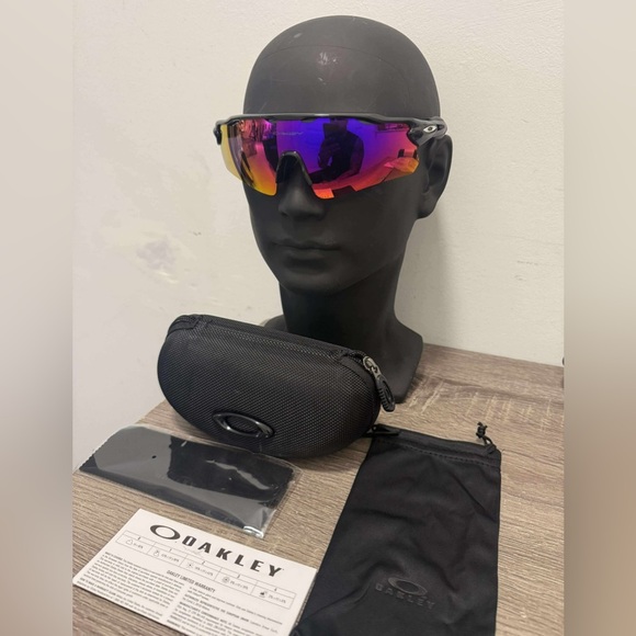 Oakley Sunglasses with Purple and Red Lenses - Picture 1 of 1